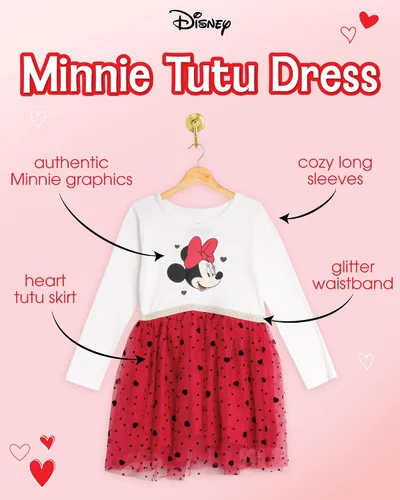 Miniatura 2 de Disney Vestido Encanto para niñas Vestido Mirabel Encanto para niñas Vestido tutú de princesa para niños pequeños (tamaños 2T-6X)
