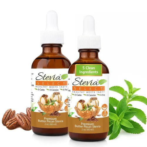 Miniatura 27 de Stevia Select Irish Cream Stevia Extract Liquid - Edulcorante cero calorías - Líquido de extracto de gotas de sabor natural - Gotas de café keto