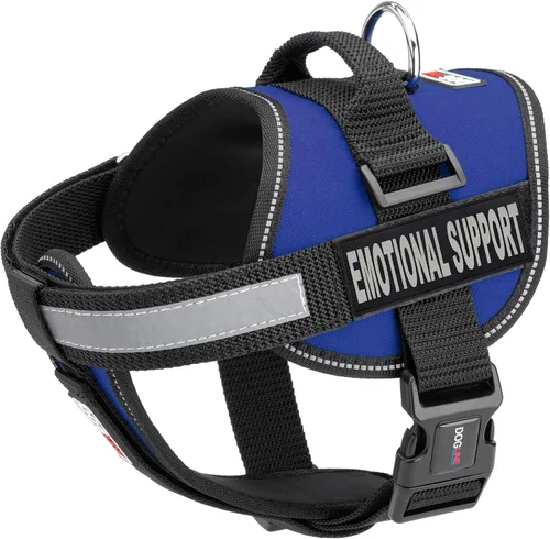 Miniatura 26 de Dogline Unimax - Arnés de chaleco multiusos Unimax para perros y 2 parches de soporte emocional extraíbles con respaldo de velcro