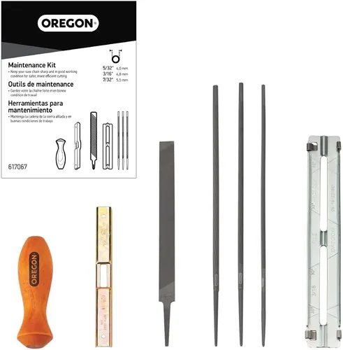 Miniatura 6 de Oregon - Paquete de 12 limas para motosierra - Juego universal de afilado de 7 piezas - 5/32", 7/32, 3/16-pulgadas y 7/32-pulgadas de calibre
