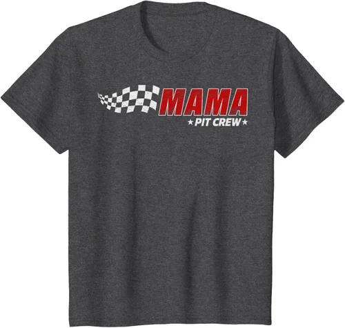Miniatura 35 de Mama Pit Crew Race Car Birthday Family Matching Pit Crew Camiseta