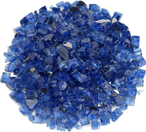 Miniatura 11 de American Fireglass vidrio refractario para fuego, con vidrio para hogar y vidrio para fuego de hoyo, 10 libras, Bronce