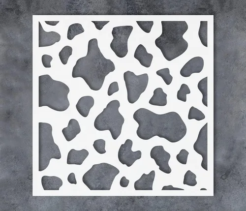 Miniatura 6 de GSS Designs - Plantillas de piel de animal para pintar sobre lienzo de madera, papel, tela, azulejos, animales, plantillas de impresión de piel, 12