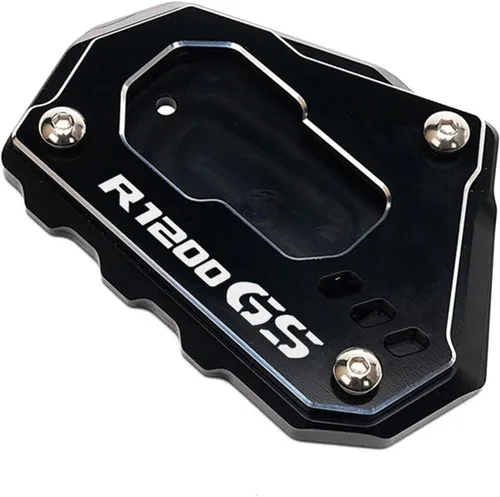 Miniatura 18 de Almohadilla de extensión para soporte lateral de motocicleta, placa para BMW R1200GS R1250GS R 1200 1250 GS ADV 2021 (color : R1250GSADV rojo)