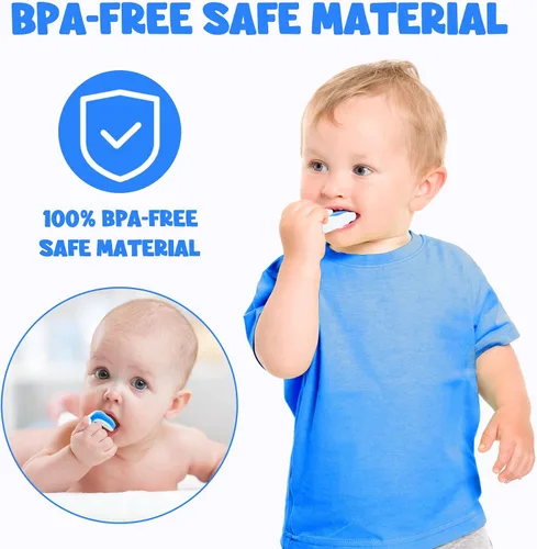 Miniatura 2 de MENOLY Paquete de 6 protectores bucales para niños, protectores bucales deportivos para niños con 6 fundas portátiles para fútbol, baloncesto