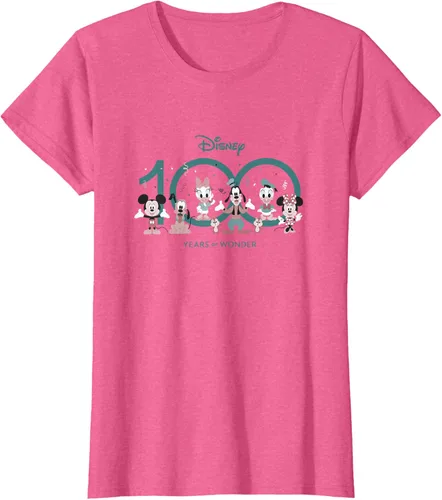 Miniatura 18 de Disney 100 Years of Wonder Mickey & Pals Muted Cute D100 Camiseta, Negro