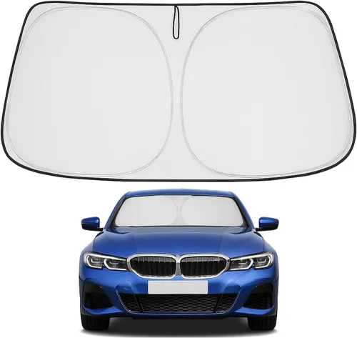 Miniatura 148 de Proadsy Parasol para parabrisas actualizado 2025, ajuste personalizado Dodge RAM 1500 2Dr 2019-2024 2025, 4 capas, plegable, protector de parasol