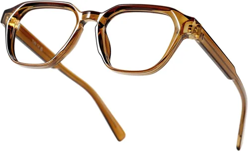 Miniatura 13 de TIJN Gafas de Bloqueo de Luz Azul para Mujeres y Hombres Marco Rectangular TR90 y Estilo Elegante Preppy Gafas de Pantalla de Computadora