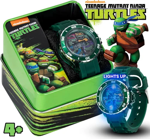 Miniatura 2 de Accutime Ninja Turtles - Reloj digital para niños