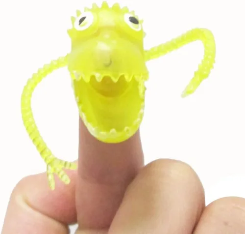 Miniatura 8 de 20 marionetas de dedo espeluznantes para niño y niña, juguetes divertidos, recuerdos de fiesta para espectáculos de marionetas, diseño