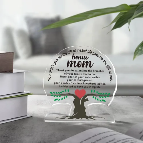 Miniatura 7 de Regalos adicionales para mamá de parte de hija e hijo, regalo de cumpleaños para madrastra, madre, regalos únicos de agradecimiento para mamá
