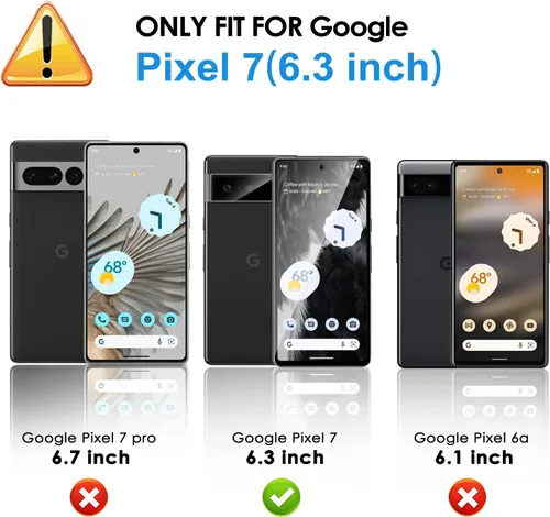 Miniatura 2 de LYWHL [Paquete de 2+2] Protector de pantalla de privacidad para Google Pixel 7 con protector de lente de cámara, vidrio templado antiespía