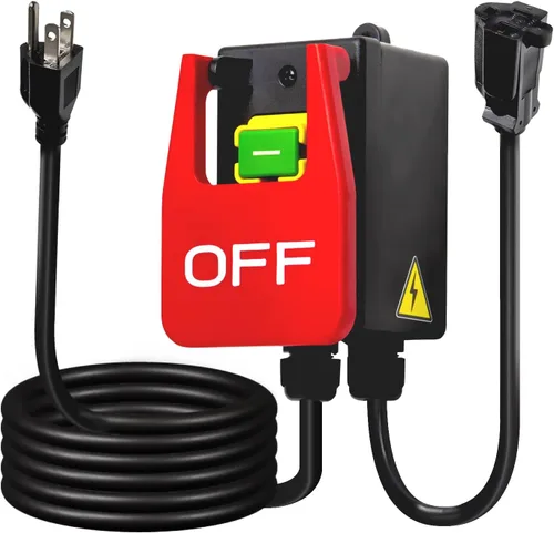 Miniatura 14 de POWERTEC Bloque de empuje y empujador para sierra de mesa, mesa de enrutador, sierra de cinta y ensambladora, asas ergonómicas, agarre máximo