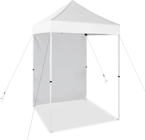Miniatura 54 de EAGLE PEAK Toldo instantáneo de 5 x 5 con paneles de pared de 4 lados, pequeña tienda de campaña portátil desplegable con bolsa de transporte