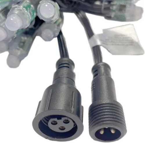 Miniatura 2 de REXTiN® WS2811 LED Cadena Pixeles Luces digitales direccionables impermeable RGB a todo color 0.472 in DC 5V (DC5V 500pcs)