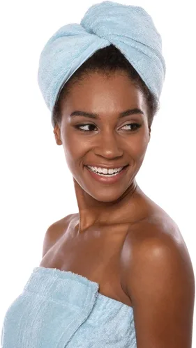 Miniatura 10 de Mujer viscosa de bambú – toalla de pelo toalla de secado de pelo Wrap por texere, Unitamaño