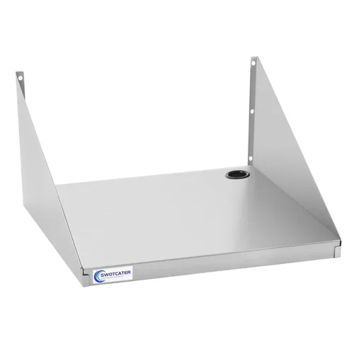 Miniatura 10 de Estante de Acero Inoxidable para Microondas, 15"x20" 180 lb Estante Flotante de Metal para Electrodomésticos de Servicio Pesado con Montaje