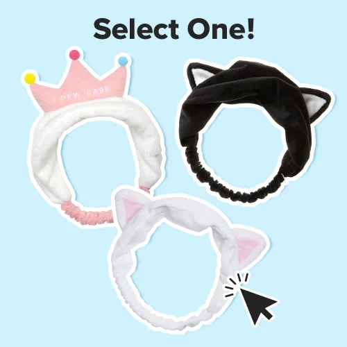 Miniatura 7 de I DEW CARE Diadema para Lavado Facial - Oso Marrón Diadema de Animal para Lavado de Cara y Cuidado de la Piel, Día de Spa, Suave y Esponjosa