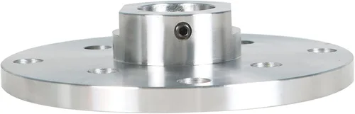 Miniatura 4 de kimllier Placa frontal de torno de acero de 6 pulgadas, placa frontal de torno de madera, apta para husillo de 1-1/4 pulgadas x RH 8Tpi con juego