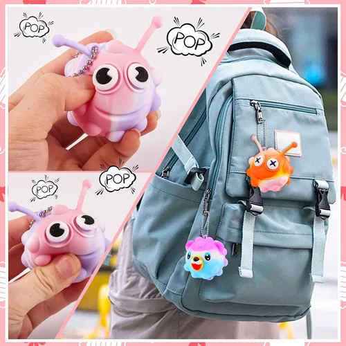 Miniatura 9 de Regalos para el día de San Valentín para niños, paquete de 24 cajas de San Valentín precargadas con bolas de animales 3D, recuerdos de fiesta de San