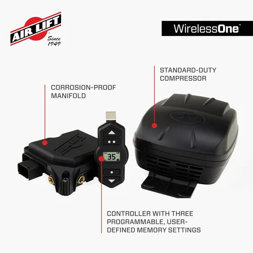 Miniatura 2 de Air Lift 25980 WirelessOne (segunda generación) [Sustituye a 25870]