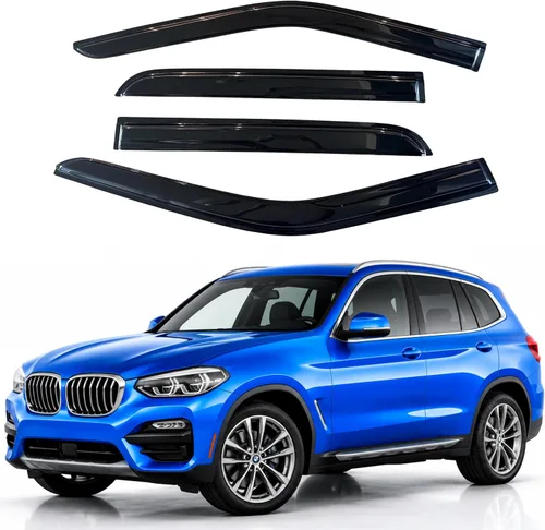 Miniatura 206 de Visor para ventana IG para Hyundai Venue 2020-2023, protector contra la lluvia, adhesivo extra duradero, deflector de viento para lado
