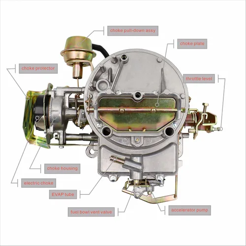 Miniatura 3 de Carburador de 2 barriles 2100 2150 para Ford 289 302 351 Carb F100 F250 F350 360 Cu Jeep Engine Mustang Reemplazo para Motorcraft/Autolite 2100 2150