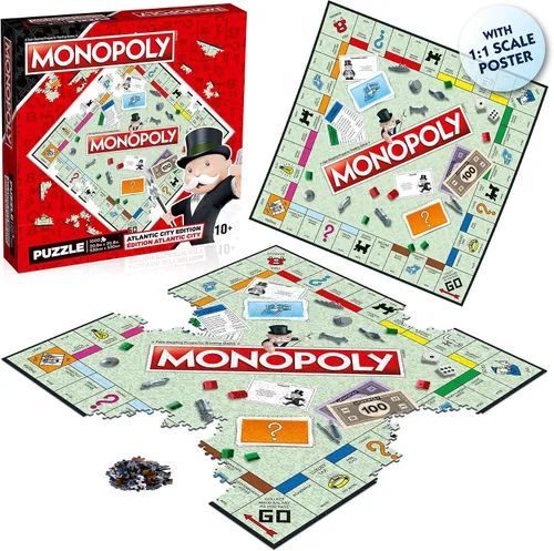 Miniatura 4 de Atlantic City Monopoly - Rompecabezas de 1000 piezas