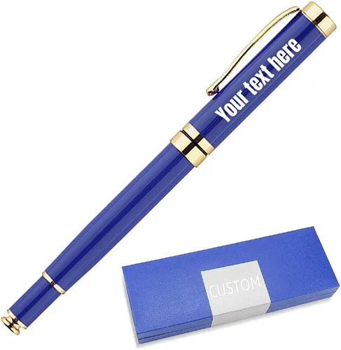 Miniatura 11 de Bolígrafos personalizados, el mejor juego de regalo de bolígrafo para hombres y mujeres, profesional, oficina ejecutiva, bonitos, bolígrafo negro