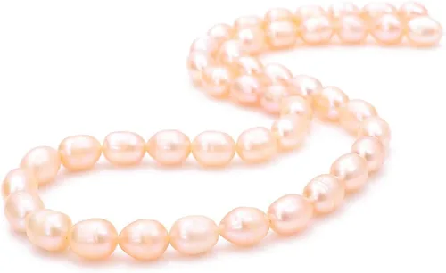Beadia - Cuentas de perlas naturales en forma de arroz de 6-7 mm, rosadas, perlas cultivadas en agua dulce, piedras preciosas sueltas para hacer