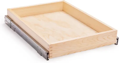 Miniatura 9 de Mulush Organizador de cajones extraíble de 13" de ancho x 21" de profundidad x 3" de alto con cierre suave para cocina