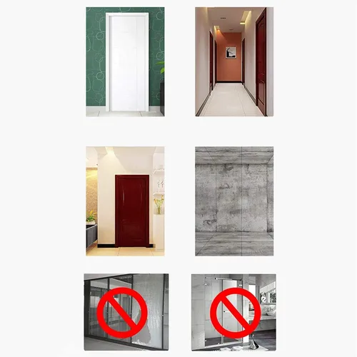 Miniatura 4 de Barra de entrenamiento en casa con puerta ajustable, barras horizontales para dominar, hacer ejercicio, gimnasio, barra de entrenamiento