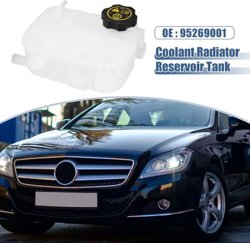 Miniatura 2 de X AUTOHAUX 1 Unidades Refrigerante Radiador Depósito Depósito 95269001 Refrigerante Desbordamiento Botella con Tapa para Buick para Chevrolet