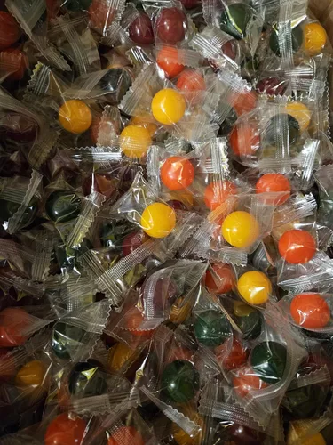 Miniatura 2 de Bayside Candy Jawbreakers envueltos a granel Caramelos duros – envueltos individualmente – rompedores de mandíbula (5 libras)