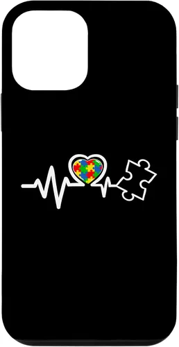 Miniatura 16 de Heart Puzzle Piece Heartbeat Cool Autism Awareness Case for iPhone 16