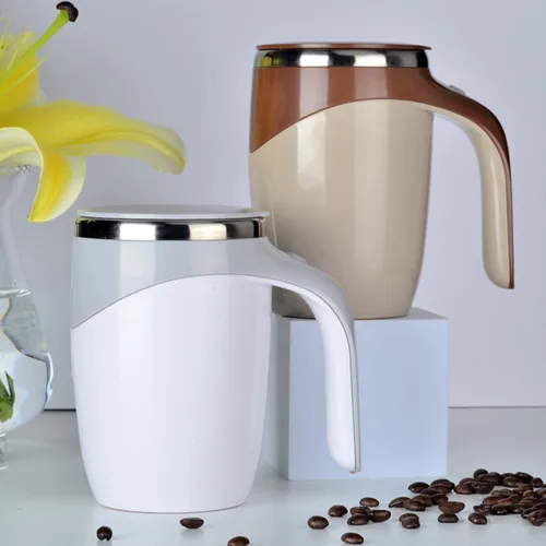 Miniatura 7 de Taza autoagitación - Taza magnética eléctrica automática para café, taza de mezcla giratoria linda, para remover café/té/chocolate caliente/leche