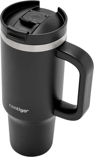 Miniatura 9 de Contigo Streeterville 30 onzas Vaso, Acero Inoxidable con Aislamiento al Vacío, Resistente a Fugas, Mantiene el Frío durante 29 Horas, Cabe
