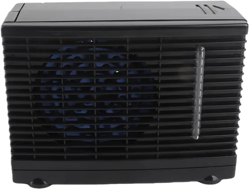 Miniatura 8 de Aire acondicionado de coche, mini portátil de bajo consumo de energía 12 V dos velocidades ventilador evaporativo para uso en vehículos