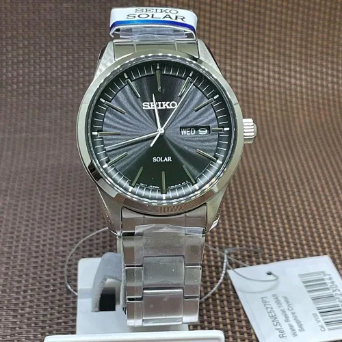 Miniatura 3 de Seiko Men's Quartz Watch Stainless Steel with Stainless Steel Strap