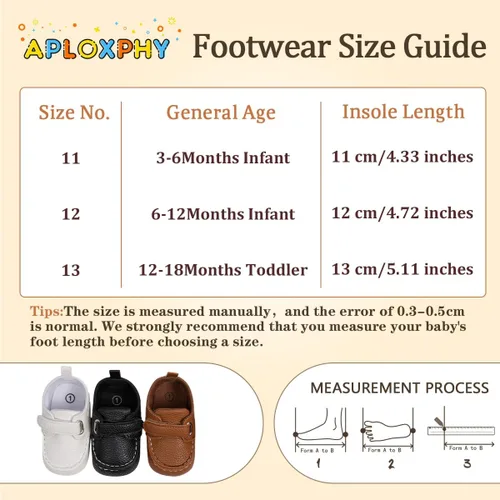 Miniatura 6 de Aploxphy Mocasines clásicos para bebés, niñas y niños, zapatos de vestir Oxford para bebés y niñas, zapatos de vestir para precaminantes, mocasines