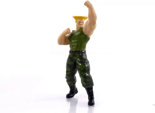 Miniatura 5 de Jada Street Fighter 1:24 1956 Ford F-100 - Coche fundido a presión y figura de Guile de 2.75 pulgadas, juguetes para niños y adultos