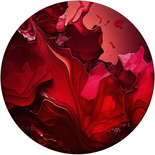 Miniatura 3 de Tinta ROJA Abstracta Ilustración Teléfono Popper Mármolado PopSockets Estándar PopGrip
