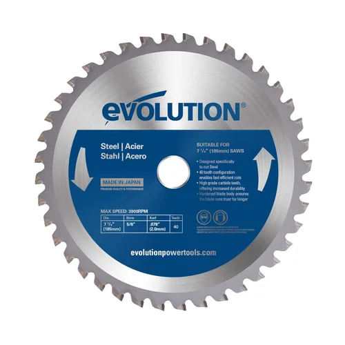 Miniatura 12 de Evolution 14BLADESS Cuchilla de acero inoxidable de 90 dientes de 14" Cuchilla de sierra TCT para Evolution S14CPS, S15CPS, S355MCS, S355CPSL