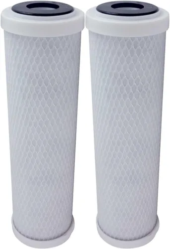 Paquete de 2 filtros de repuesto de agua para encimera de alta calidad compatibles con filtros de agua Ecosoft para encimeras