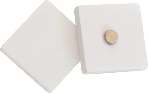 Miniatura 3 de Stiles 100 piezas de azulejos magnéticos de letras, letras magnéticas de madera para pizarra blanca, refrigerador o tablero de letras magnéticas