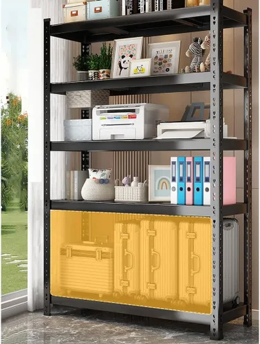 Miniatura 2 de Shelves Garage Shelving, 5-Tier Adjustable Shelf, 2000 lbs Weight Capacity Storage Rack, Heavy Duty Inrial Metal Shelving Unit (A 150 * 40 * 200cm)