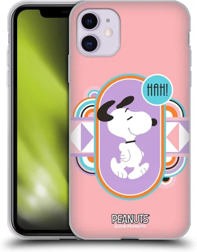 Miniatura 75 de Head Case Designs Snoopy Deco Dreams - Funda de gel suave con licencia oficial de Peanuts Blue Pattern compatible con Apple iPhone 7 Plus/iPhone 8