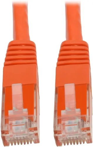 Miniatura 15 de Tripp Lite Cable de conexión moldeado Gigabit Cat6 Cat5e RJ45 M/M 550MHz Amarillo