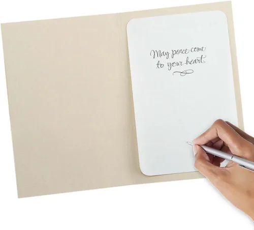 Miniatura 5 de Tarjeta de condolencias Hallmark Signature (Plumas de Ángel)