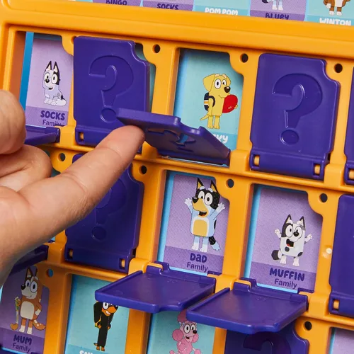 Miniatura 7 de Hasbro Gaming Juego de edición Bluey Personajes y objetos Bluey Divertidos juegos de mesa para niños para familias 2 jugadores 15 minutos